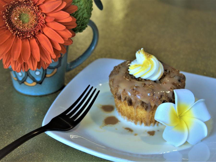 Rum Pound Cake Cupcake