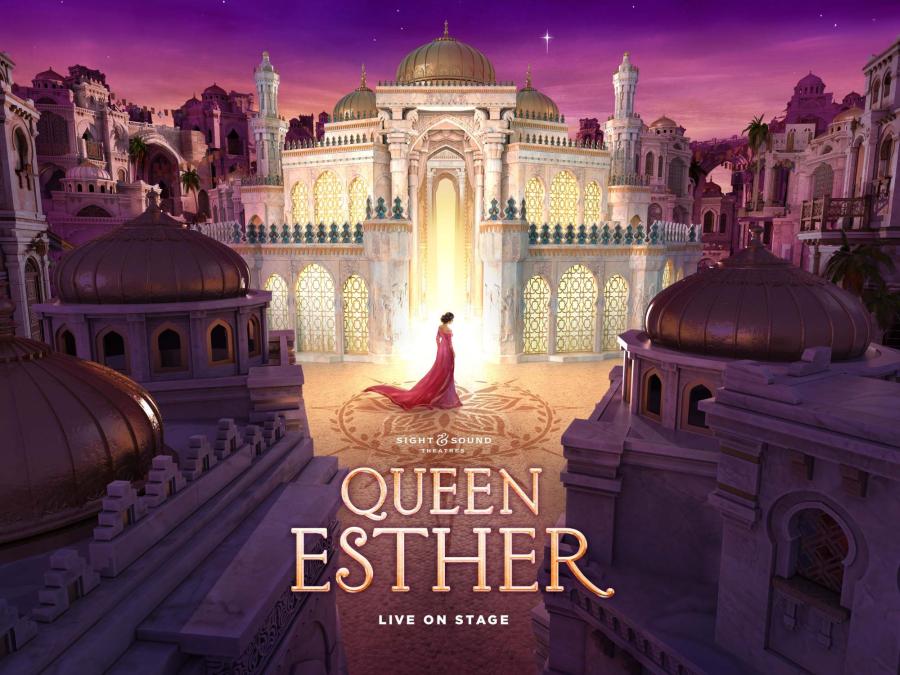 Queen Esther performing at Branson's Sight and Sound Theater