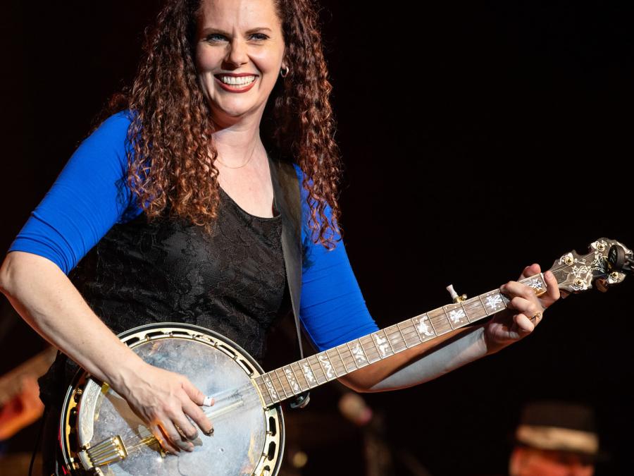 Beautiful and Talented Abigail on the Banjo!