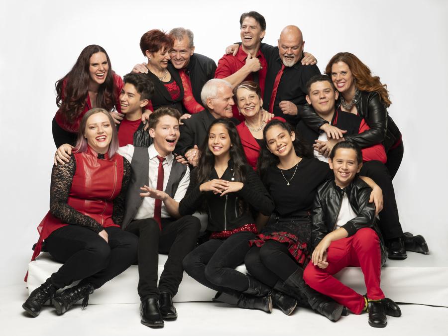 The Duttons as seen on Nickelodeon's "America's Most Musical Family"