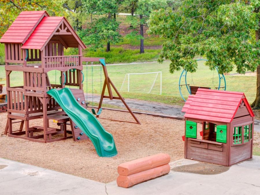 One of Two Children's Play Areas