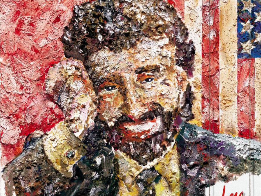 Yakov's self-portrait "American By Choice"