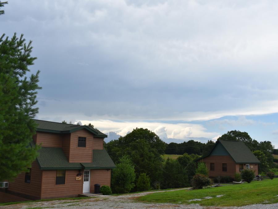 Pinecone and Bootlegger Cabins