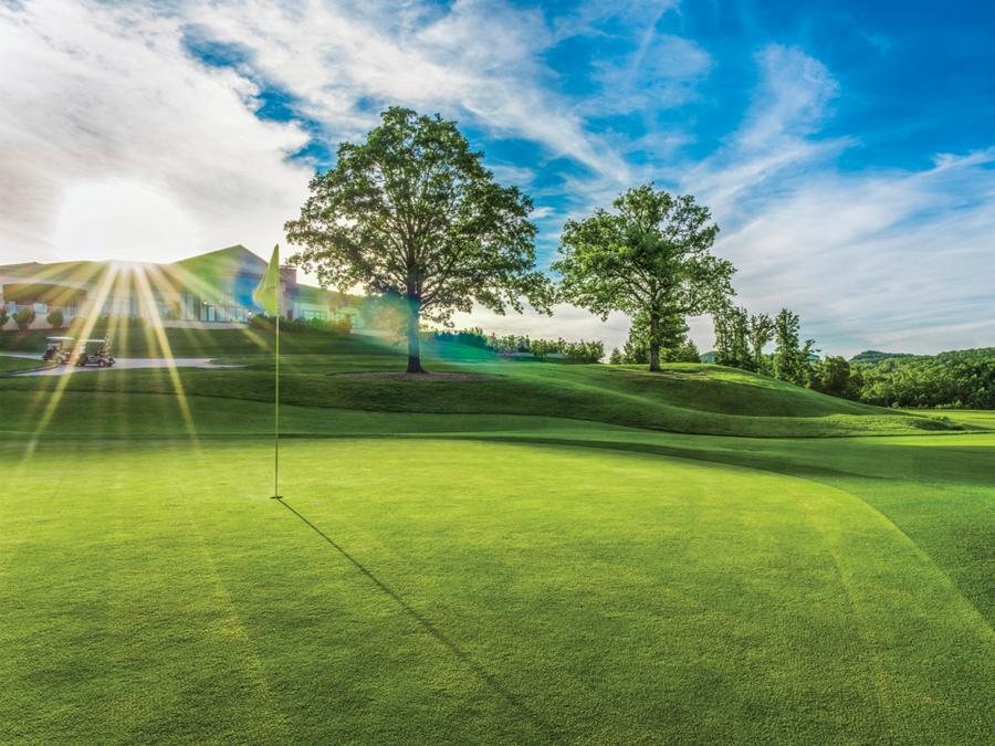 Branson Hills Golf Club Hole 18 Green