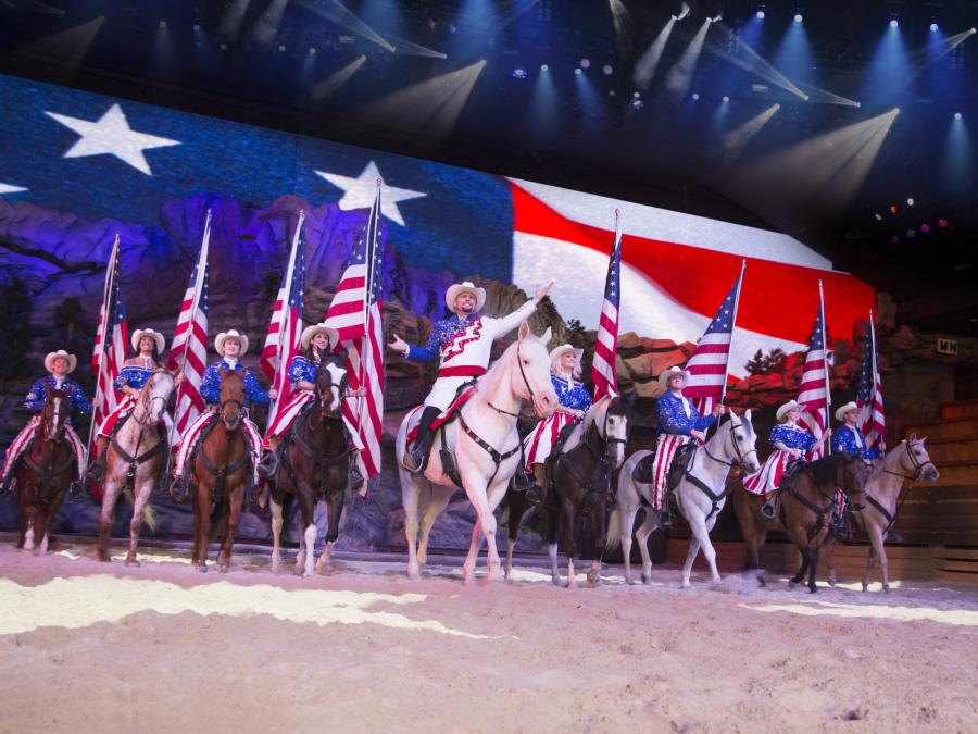 Dolly Parton's Stampede Dinner Attraction is among the most popular of all in Branson!