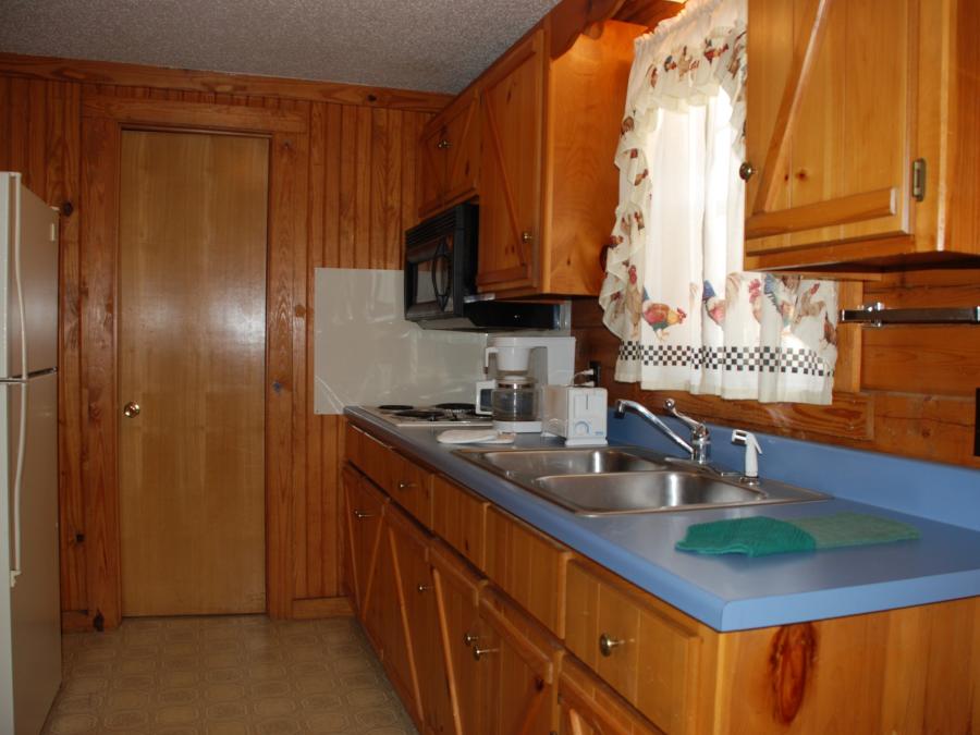 Log Cabin Kitchen