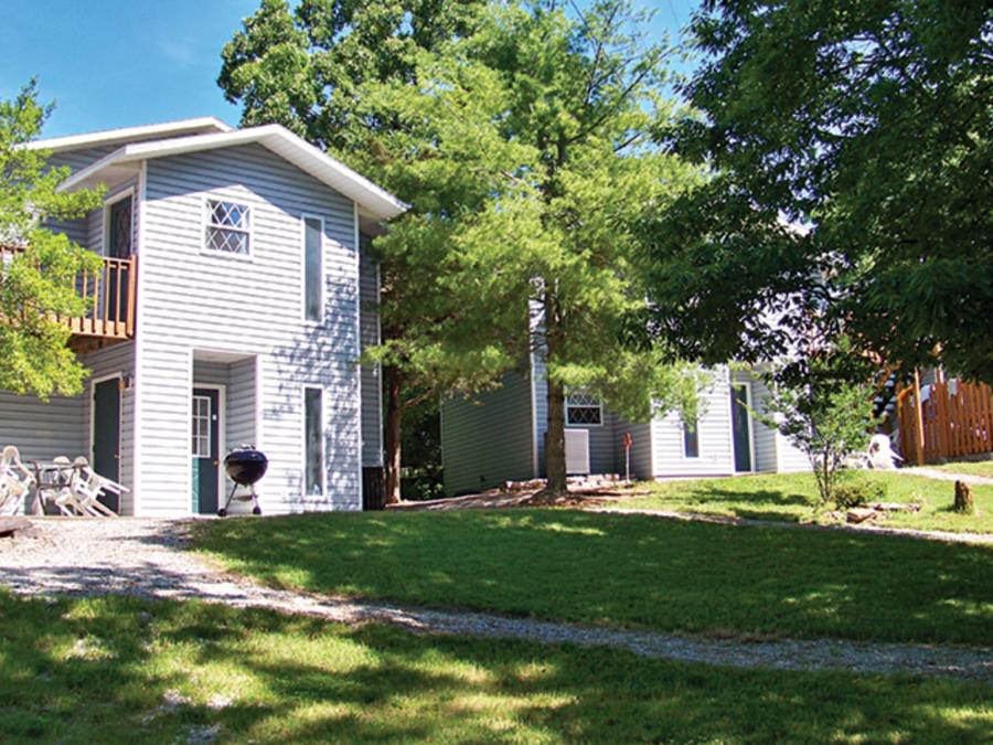 Our Timber Trace section has 1-5 bedrrom cottages and 1 bedroom apartment style units.