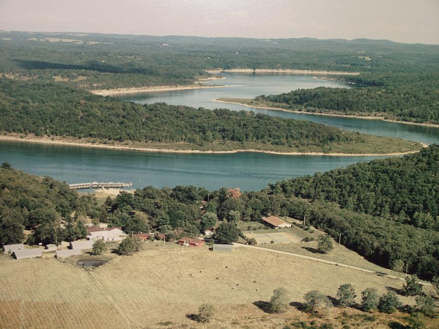 View of Bull Shoals Lake