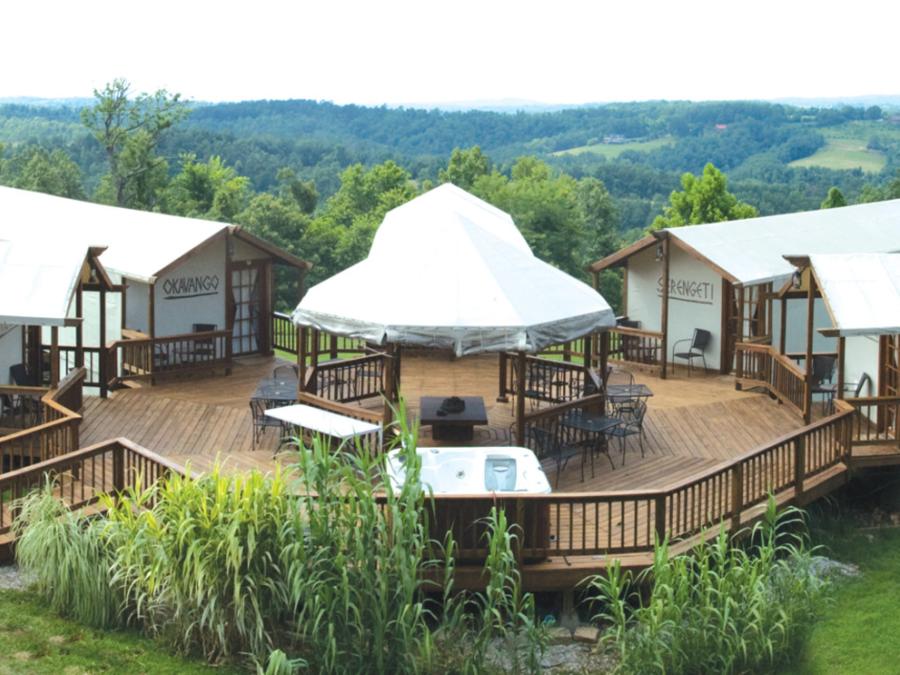 Zulu Safari Lodges at Turpentine Creek Wildlife Refuge