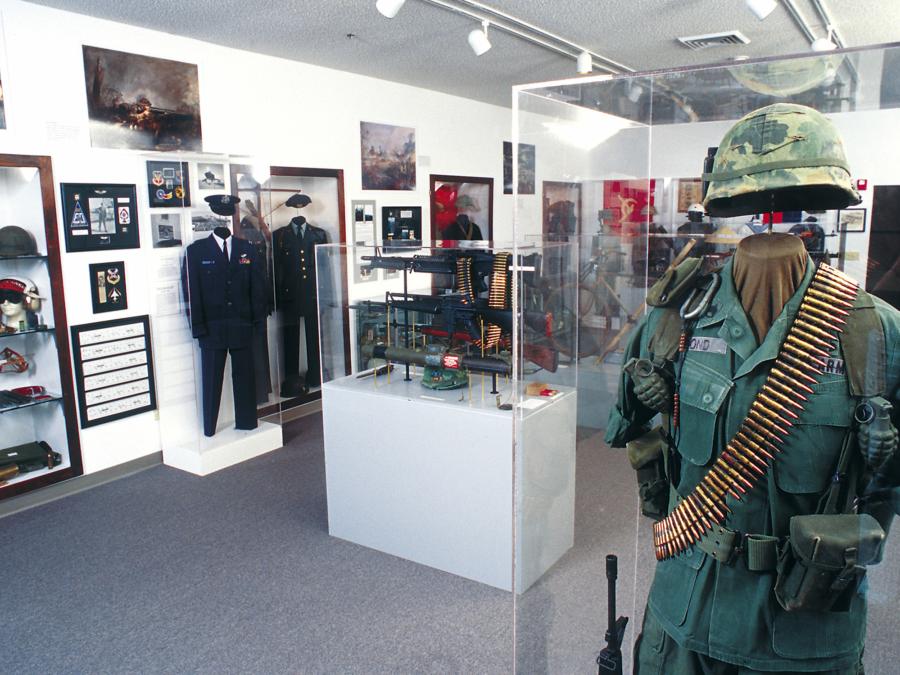 Remembering the conflicts of the 20th Century including WWI, WWII, Korea, Vietnam, and Desert Storm.