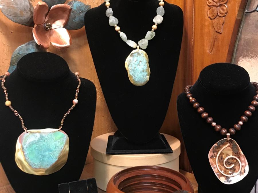 Variety of jewelry by different artist.