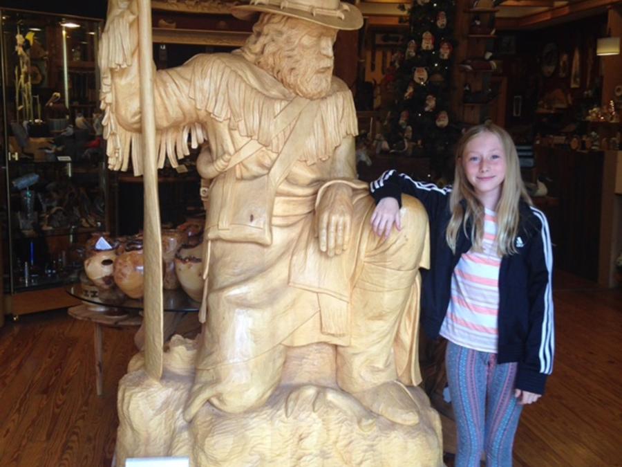 One of our many unique carvings.