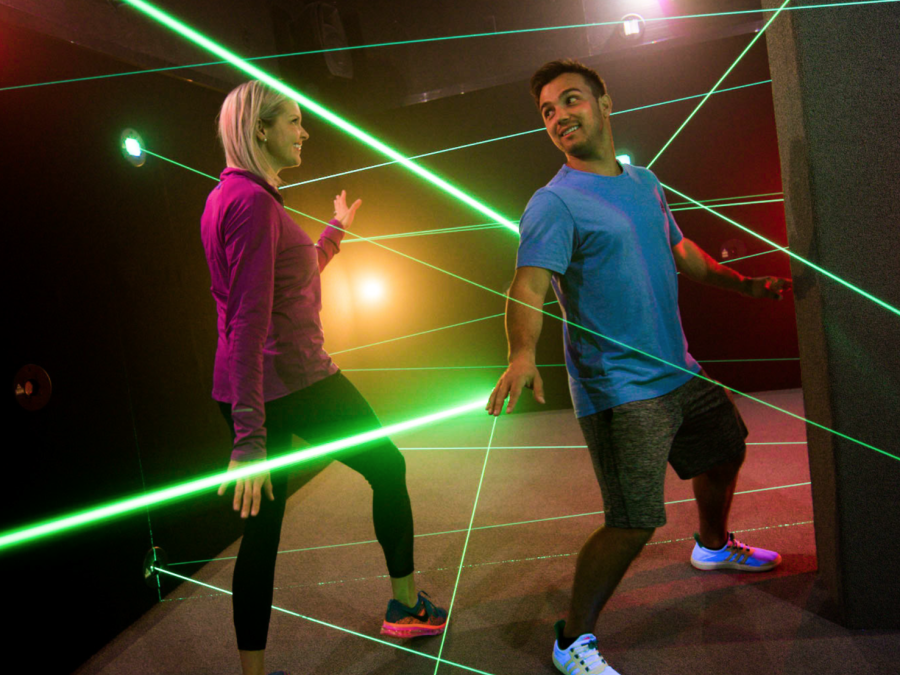 Either avoid the lasers and capture the objectives or go all out for 40 seconds and annihilate every laser that gets in your way.