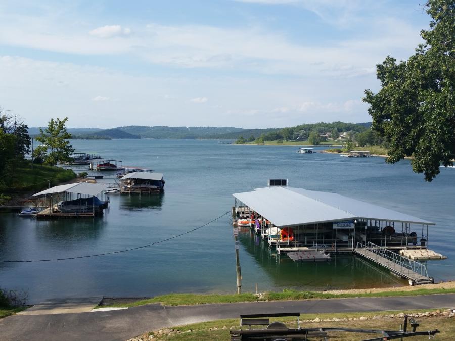 Our fantastic view of Table Rock Lake!