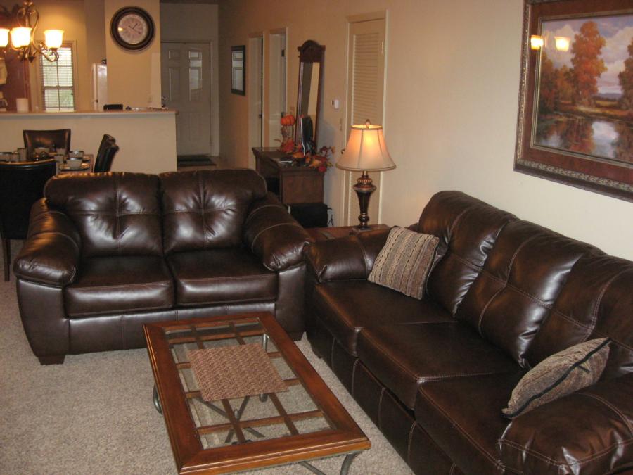 Living Room with Queen Sofa Bed