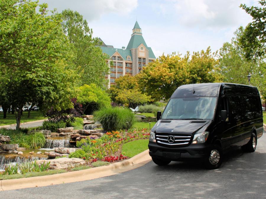 Luxurious Mercedes Benz Coach