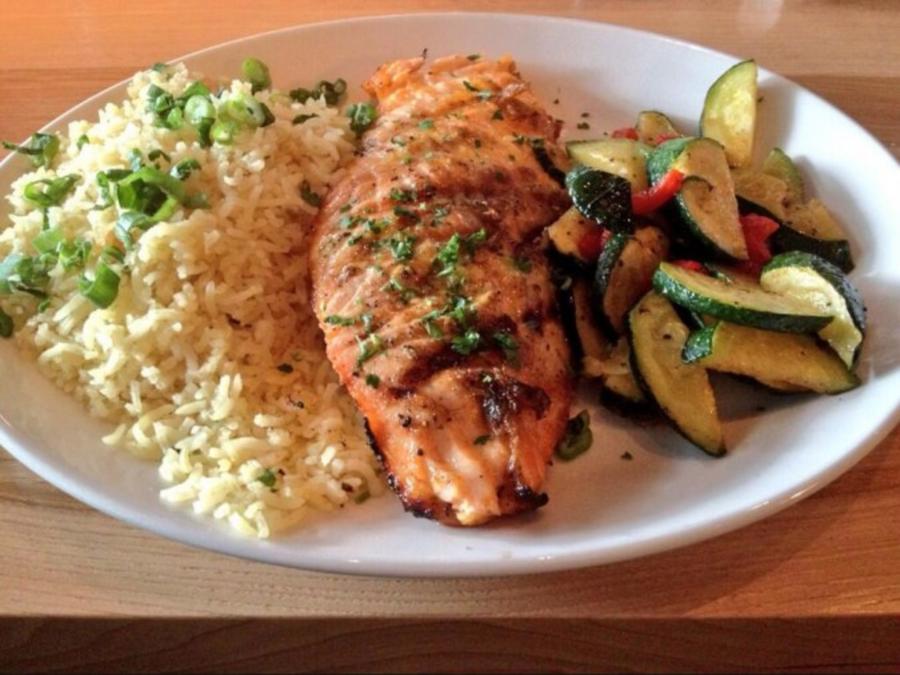 Grilled Salmon for Dinner