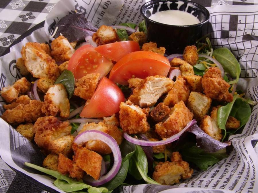 Crispy Chicken Salad