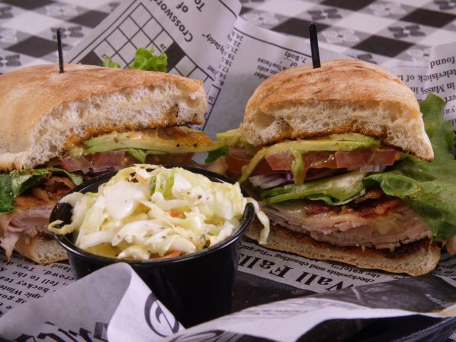 TBA (Turkey, Bacon and Avocado) Sandwich