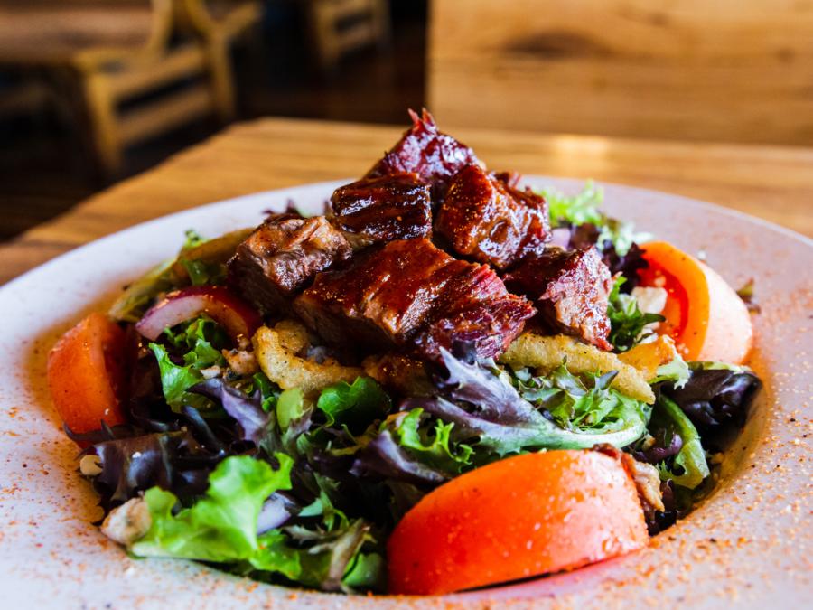Burnt (Ends) & Bleu (Cheese) Salad