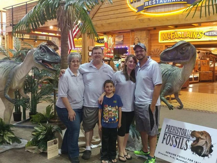 Meet the Gang at Prehistoric Fossils