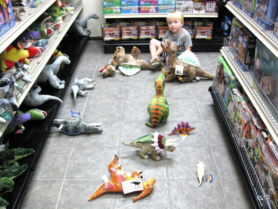 Kids LOVE to have FUN at Prehistoric Fossils