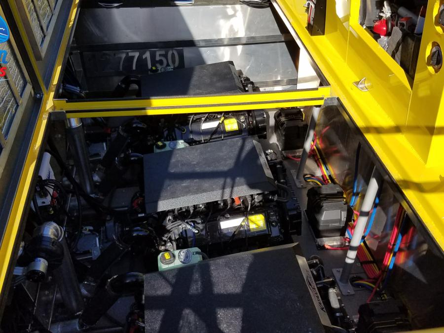 Powered by Three 400 HP Engines & Hamilton Jets