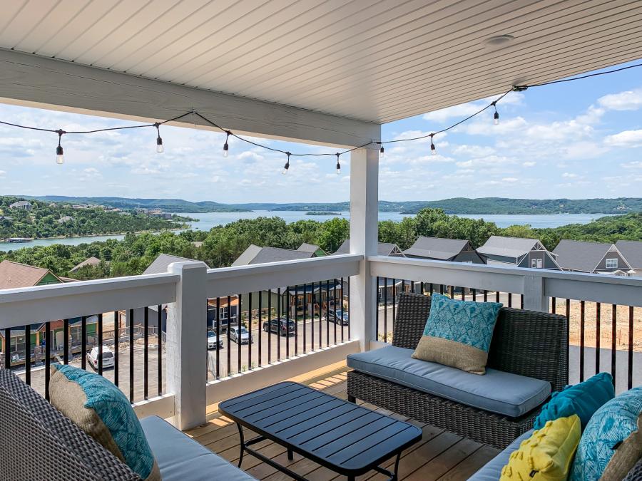 View of Table Rock Lake from Pineapple Cove vacation home rental