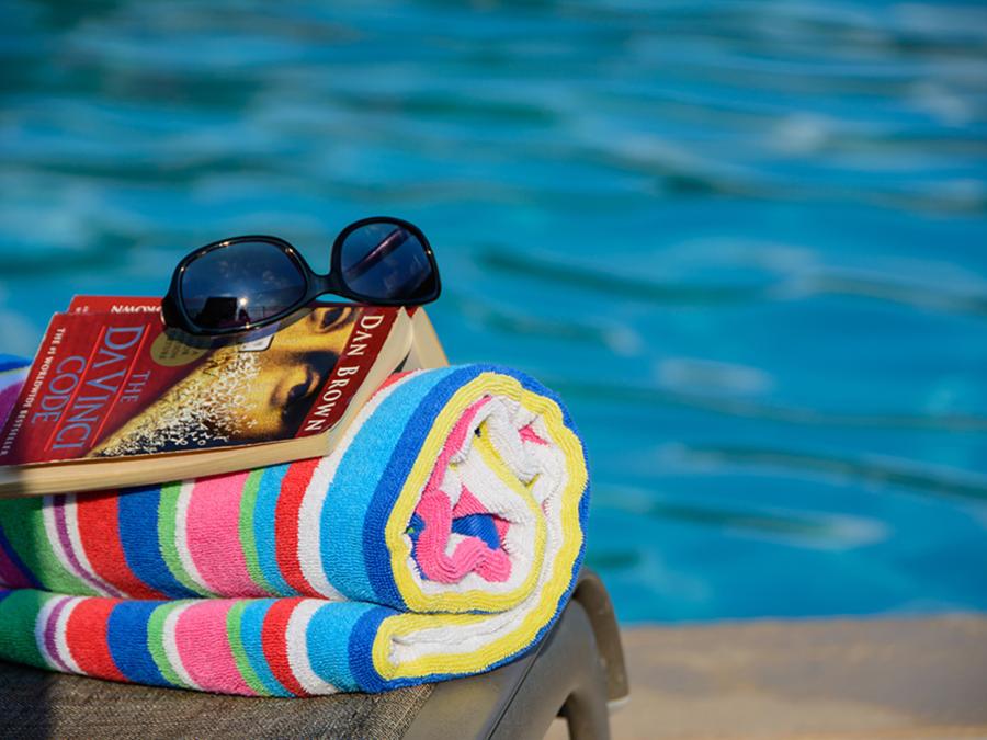 Community swimming pools in each location of our vacation rental homes