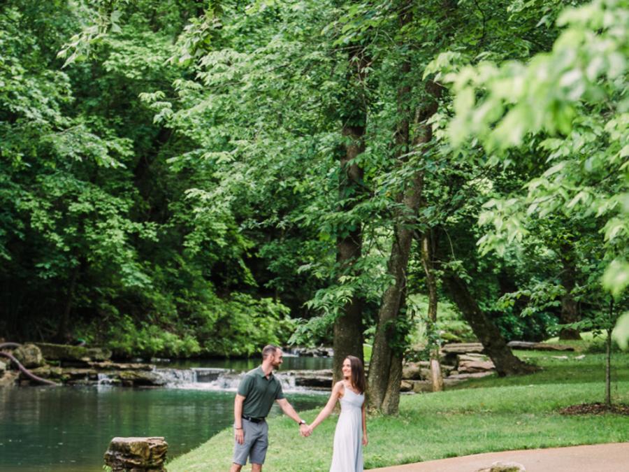Dogwood Canyon Engagement Session