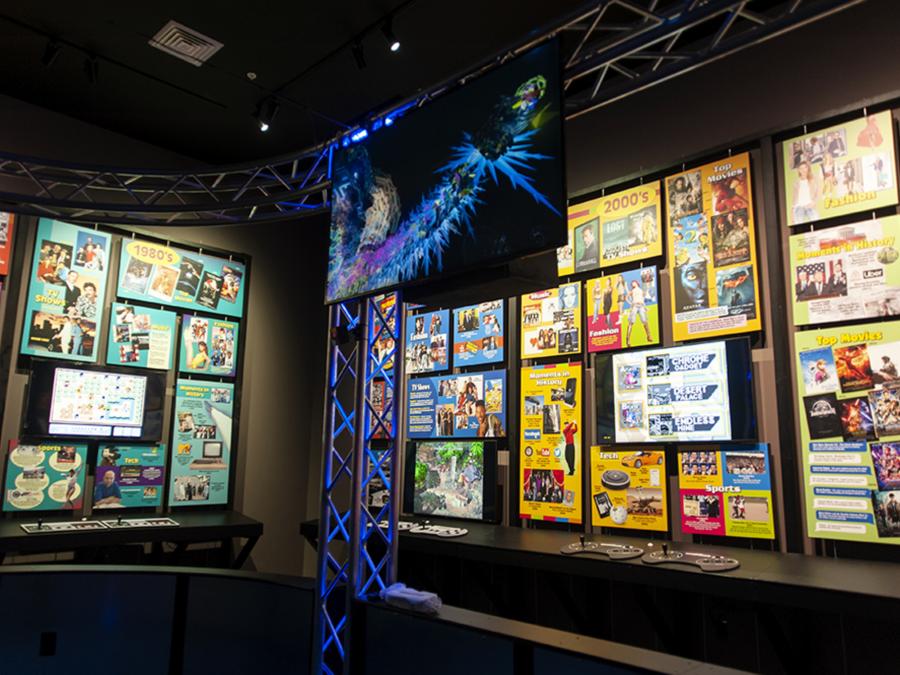 Pop Culture with Vintage Games and Virtual Reality