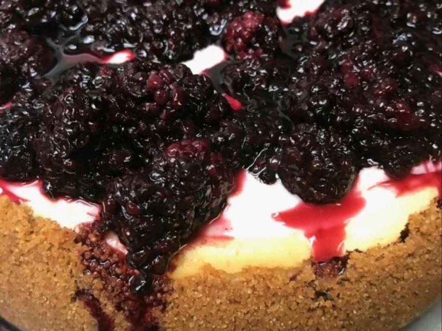 Kim makes, made from scratch cheesecakes and other desserts