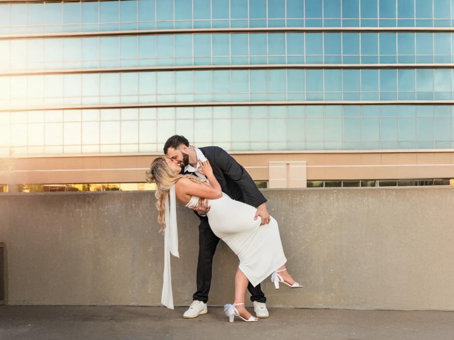Capturing magical sunset moments like this at the Hilton Convention Center — dipping into forever with my clients in Branson.