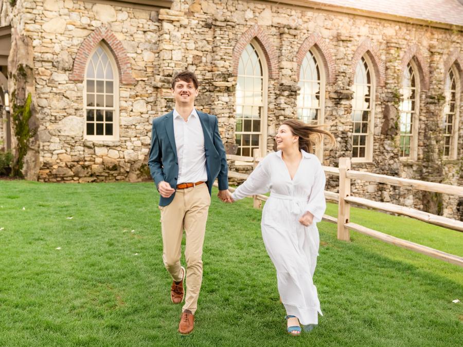 Playful, joyful, and full of love — I love photographing couples with the iconic Chapel of the Ozarks as their backdrop.