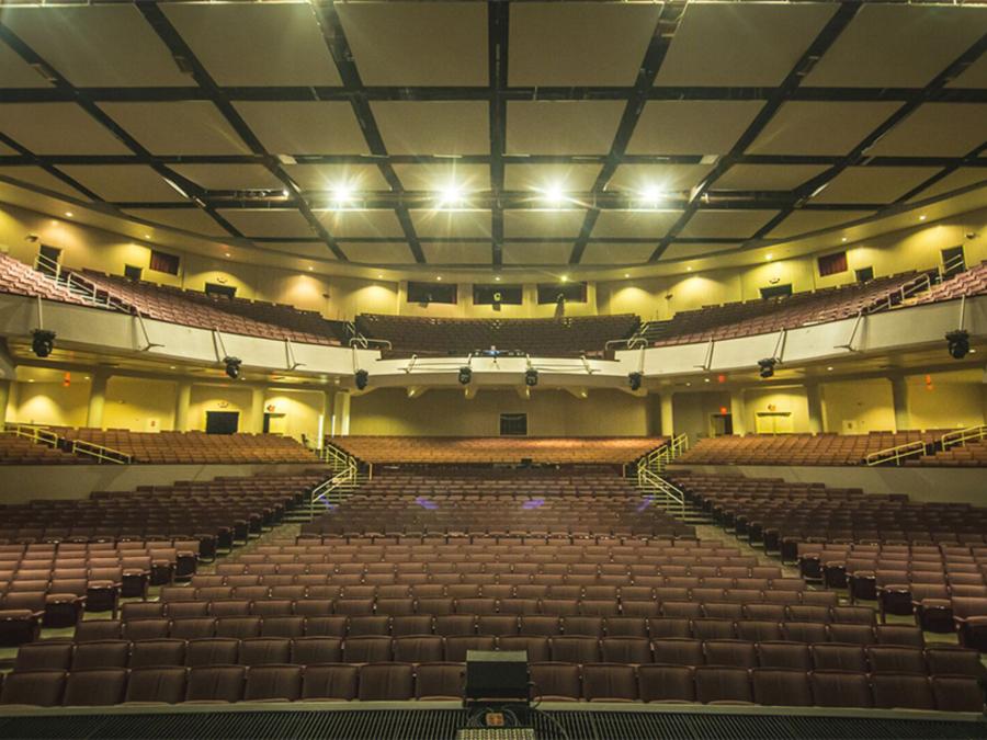 View from the stage