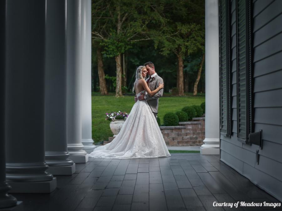 Beautiful Bride and Groom at Liberty Plantation Weddings and Events