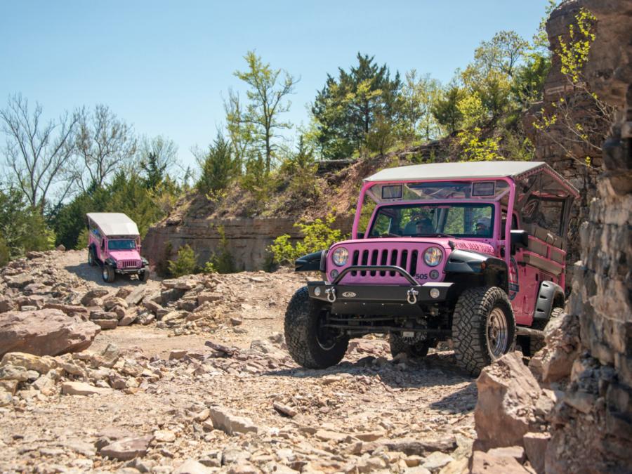 Enjoy thrilling, private, off-road trails atop Baird Mountain