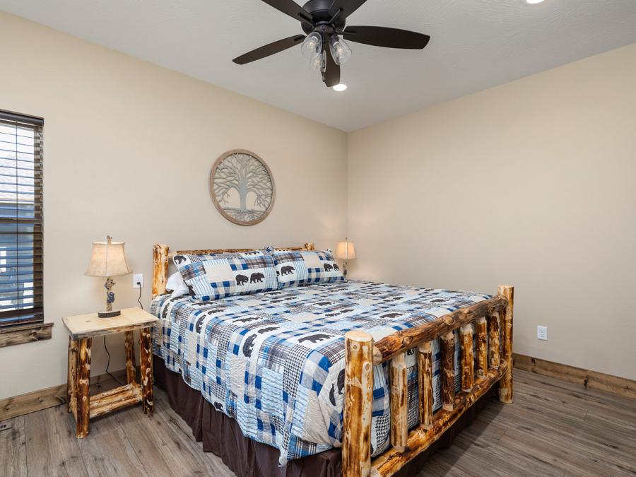 King size beds in every bedroom