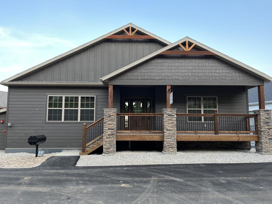 Front of Lodge