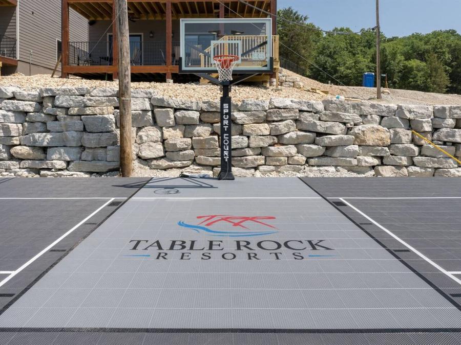 Basketball and Pickleball Court