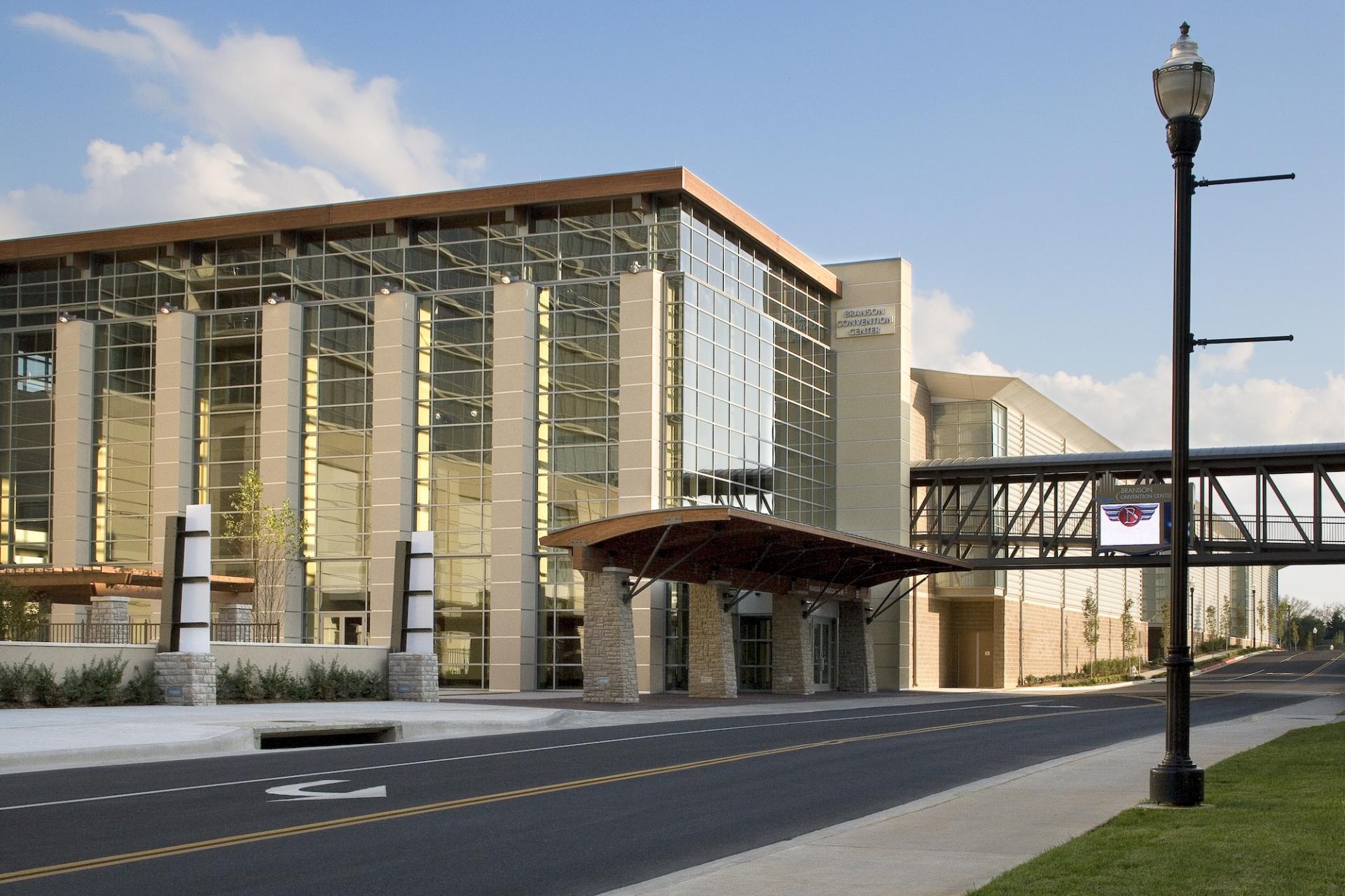 Exterior photo of Branson Convention Center.