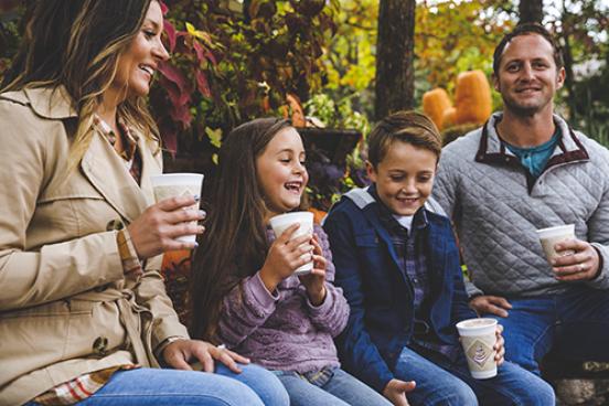 family-drinking-beverage-falltime