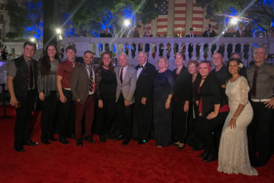 branson's show stars dutton family at bicentennial inagural gala