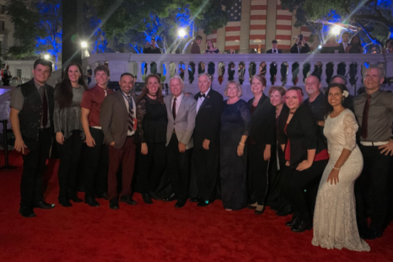 branson's show stars dutton family at bicentennial inagural gala 