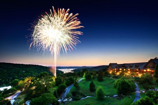 new years eve fireworks at big cedar lodge