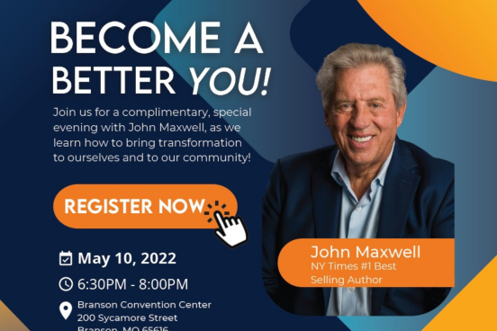 John C. Maxwell Branson MO event graphic