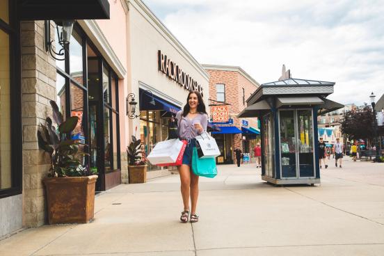 shopping at the Branson Landing