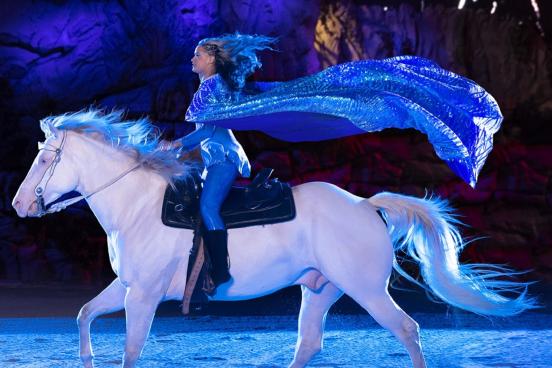 Stampede Performer on Horse 