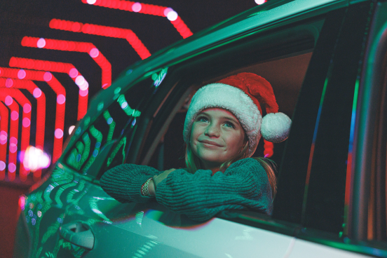 christmas light drive thru tour in branson