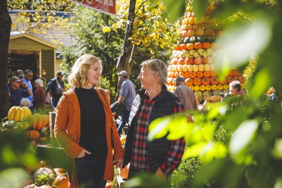 Silver Dollar City Fall Couple